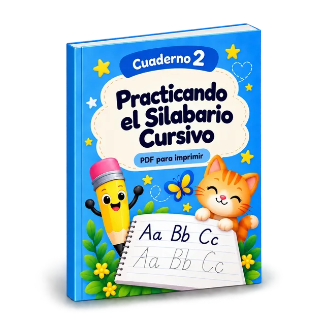 Cuaderno 2: Practicando el Silabario Cursivo